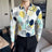 Vintage Long Sleeve Shirt Men Fashion Trendy Noble Printed Slim Mens Clothing Streetwear Autumn Mens Floral Shirts Plus Size 6XL - Lootquake