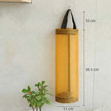 Garbage Bag Storage Kitchen Garbage Organizer Plastic Bag Holder Organizing Hanging Garbage Collection Storage Bags Home Gadgets