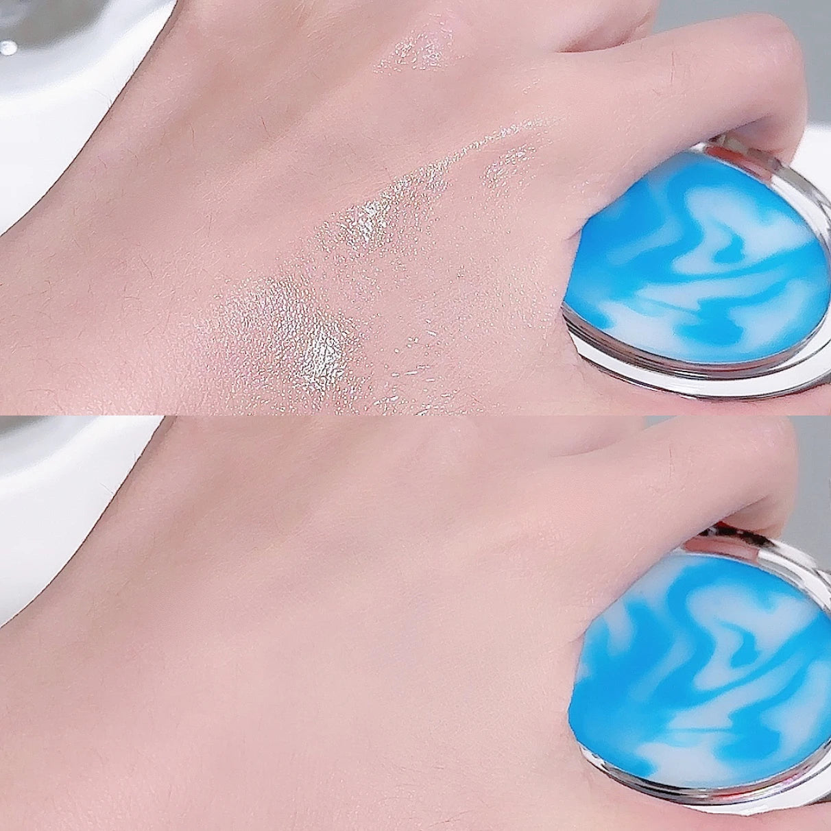 Conceal pores, soft-focus effect. Translucent powder compact, powder-free formula, instant oil control, long-lasting makeup. Nat