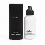 Base de maquillaje líquida de leche de cabra de 50 ml, hidratante, control de grasa, mate, corrector, resistente al agua, para el acné, maquillaje.