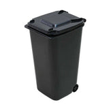 Desktop Trash Can Mini Wheelie Trash Can Storage Bin Desktop Organizer Pen Pencil Cup Creative Garbage Storage Box Waste Bin