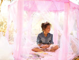 Portable Kids Toy Tipi Tent Princess Pink Girl Castle Play House Children Small House Folding Playtent Party Castle Child Room - Lootquake