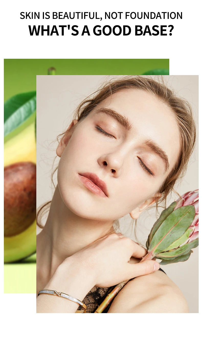Base de maquillaje ligera con colchón de aire, crema CC, corrector hidratante natural, tono de piel uniforme, maquillaje de contorno de larga duración, cosméticos
