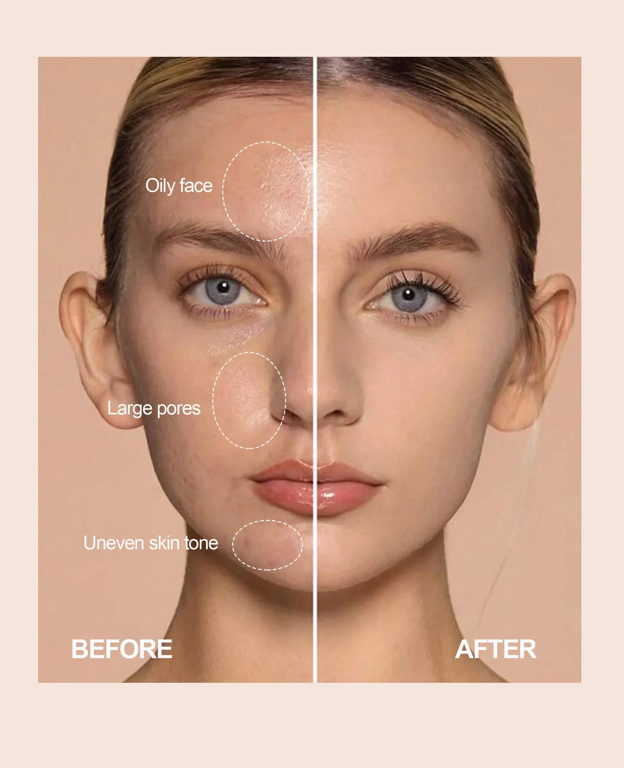8 Colors Matte Face Pressed Powder 24 Hours Oil Control Natural Foundation Brightening Full Coverage Setting Powder Face Makeup