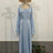 Eid Muslim Party Dress Women Sweet Puff Sleeve Long Dress Square Collar Vestidos Largo Ramadan Abayas Dubai Arab Long Robe 2024 - Lootquake