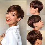 13x4 Kinky Straight Lace Front Wig | Glueless | Brazilian Virgin Hair | Pre-Plucked with Baby Hair