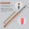 BORN PRETTY 60/30 ml Gel de extensión de uñas de gelatina dura Esmalte de uñas de gel Uñas francesas Nude Rosa Blanco Transparente Suministros de uñas Gel para extensión