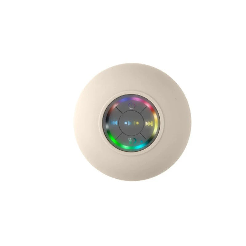 Wireless Bluetooth Speaker IPX4 Waterproof Loudspeaker Long lasting Mini Stereo LED Bathroom Sound Box With Powerful Suction