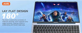 ACEMAGIC 15.6" Ultra Slim Laptop 16GB RAM 512GB SSD Intel N97 Notebook Gamer 1920*1080 Display Office Study Computer Windows 11 - Lootquake
