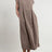 Women Elegant Solid Maxi Dress Summer Short Sleeve O Neck Vintage Harajuku Cotton Linen Loose Sundress Y2K Pockets Long Dress - Lootquake