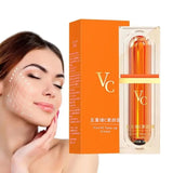 Crema facial blanqueadora con vitamina C, crema hidratante Five VC Tone Up, antiedad, elimina granos, arrugas y manchas, iluminadora, cuidado de la piel.