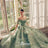A-line Shiny Off the Shoulders Green Sharon Happy Luxury Dresses Women 2025 Customized Long Dress Es Robe De Soiree Femmes Prom - Lootquake