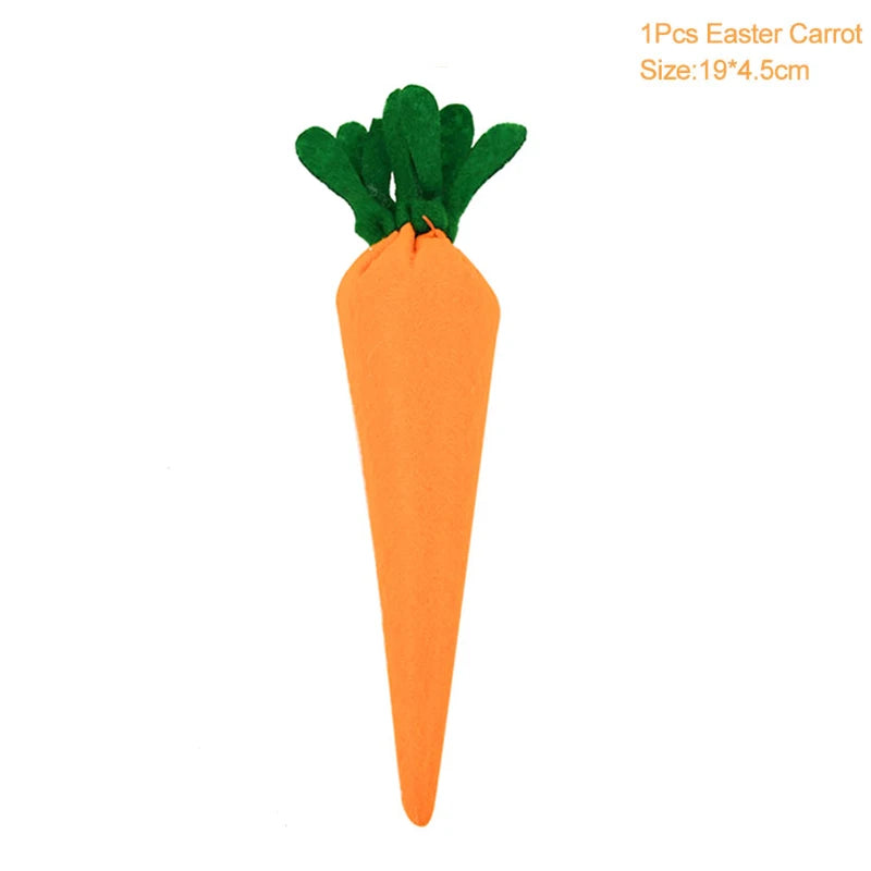 3/1pcs Nov Woven Easter Carrots Ornaments Hanging Pendant for Easter Home Decorations Supplies 2023 Kids Easter Favors Gifts Toy - Lootquake
