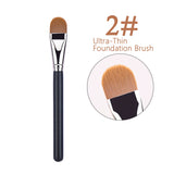 New Ultra-thin Foundation Brush Pointed Precise Foundation Concealer Blending Brush Facial Liquid Foundation Makeup Tool