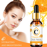 Vitamin C essence removes dark spots, whitens, moisturizes, resists aging, wrinkles and tightens skin care cosmetics 30ml