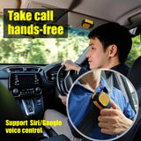 Altavoz Bluetooth portátil, inalámbrico, con clip magnético, resistente al agua, con correa para escuchar música y hacer llamadas con manos libres.