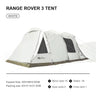 MOBI GARDEN Camping LS4 Tunnel Tent Living Shell Tent Large Blow Tent Invite Space Two Bedrooms