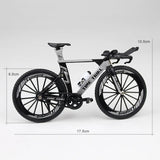 Creative Alloy Bicycle Model Ornament Mini Metal Bike Toy Collectible