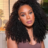 10A 9x6 Part Max M-Cap Glueless Jerry Curly Wig | Malaysian Remy Hair | Bleached Knots | Pre-Plucked | 180% Density | Ready to Wear