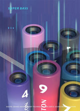 Enceintes Bluetooth 5.2 portables : caisson de basses sans fil pour l'extérieur, avec radio et batterie externe 2 000 mA.