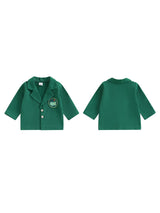 Infant Toddler Hooded Windbreaker Jacket with Zipper Closure and Cute Animal Print for Baby Boys and Girls - Lootquake