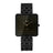 MISSFOX Brand Wristwatch Minimalist Fashion Quartz Watches Classic Design Square Dial Waterproof Stainless Steel Watch For Gift - Lootquake