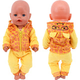 Doll Baby Clothes Kittys Kitten Cat Cartoon Dress Shoes Fit 18 Inch American&43cm Reborn New Born Baby Doll OG Girl`s Toy Doll - Lootquake