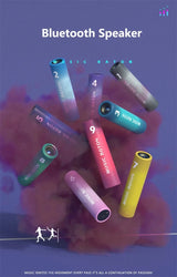 Enceintes Bluetooth 5.2 portables : caisson de basses sans fil pour l'extérieur, avec radio et batterie externe 2 000 mA.