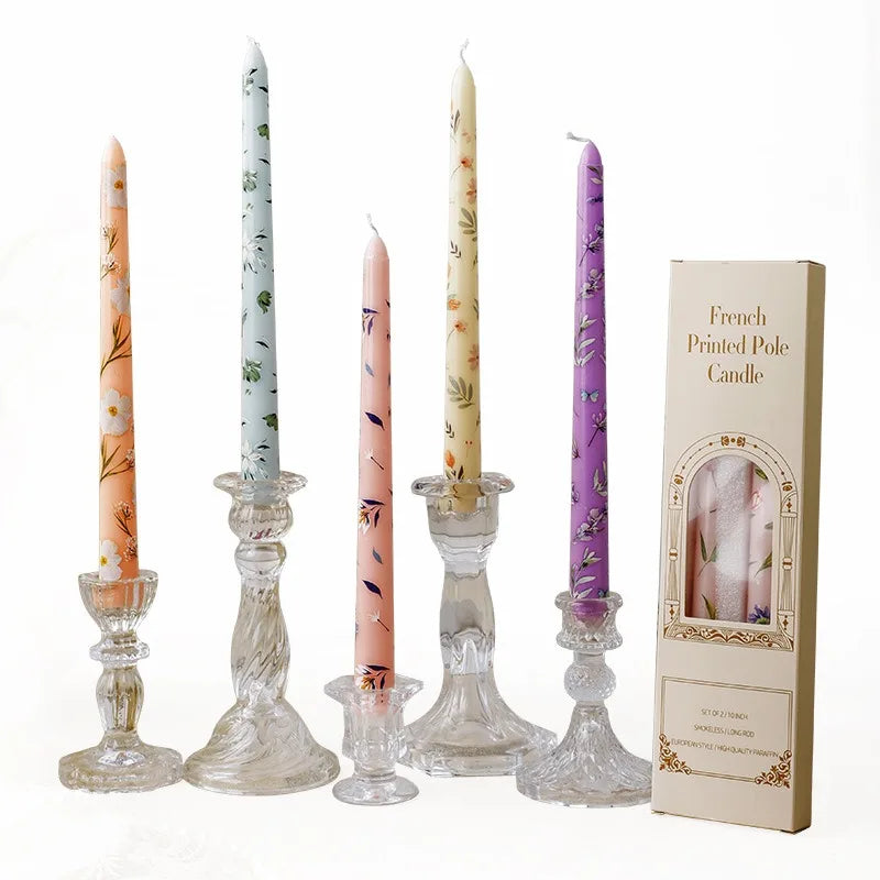 2 velas perfumadas de cera de soja con forma de flor, para aromaterapia, bodas, cumpleaños, fiestas y decoración del hogar.