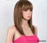 99J Burgundy Short Straight Bob Wig with Bangs | Full Machine Made Human Hair