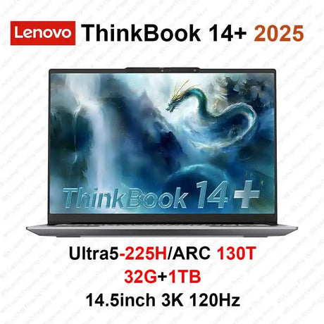 【2025 New】Lenovo ThinkBook 14+ U5-225H/U7-255H/U9-285H Arc 130T/140T 14.5inch 3K 120Hz Matte Screen - Lootquake