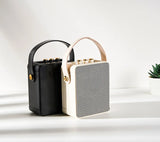 Altavoz Bluetooth inalámbrico pequeño, portátil, para exteriores, con barra de sonido de graves