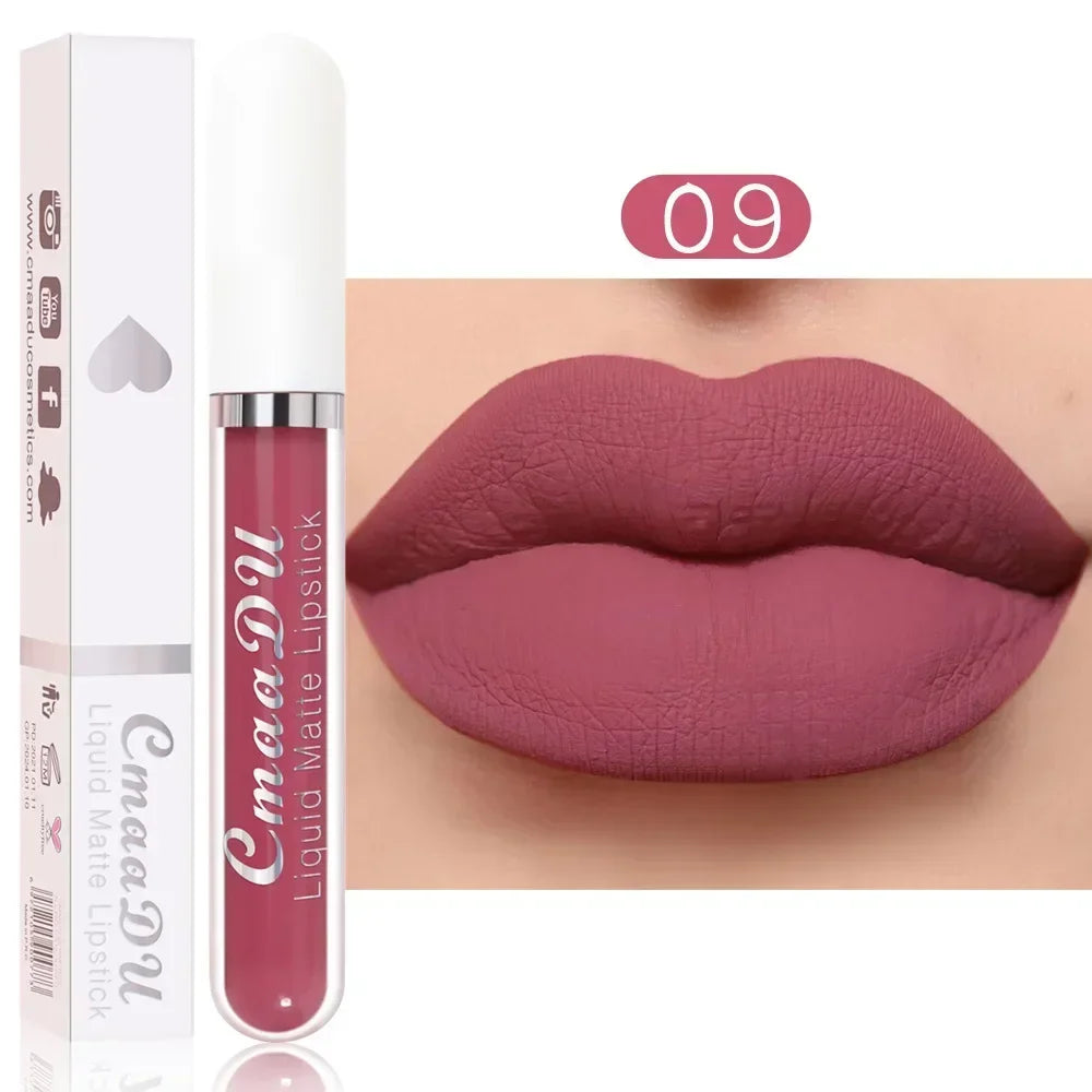 Lipstick Waterproof Long lasting Make-up for women Cosmetics Korean makeup Matte lipstick