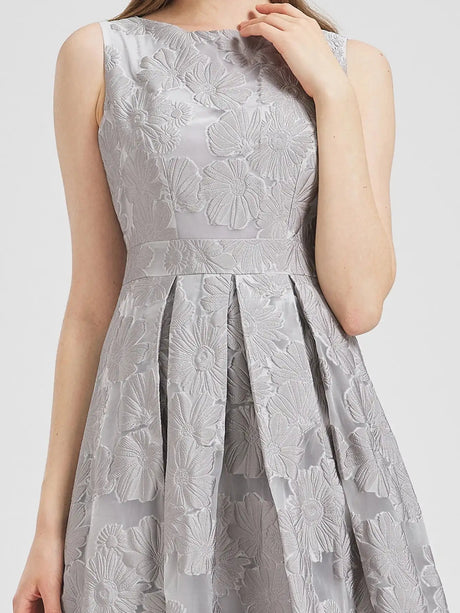 DEVCHATA Women New Fashion Organza Embroidery Elegant Long Dress Summer Sleeveless Dresses Lady Holiday Evening Prom Vestido - Lootquake