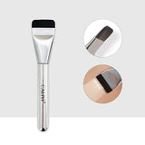 Brocha de base de cabeza plana, 1/3 ud., ultrafina, sin marcas, para maquillaje, herramientas cosméticas.