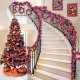 3PCS Halloween Party Streamers - Thickened Bat/Spider/Pumpkin Decor, Haunted House Hanging Garlands, Festive Ghost Festival Deco