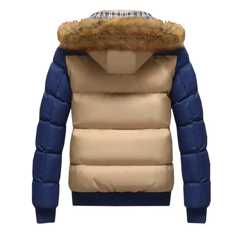 2023 New Jackets Men Winter Warm Faux fur Hoodies Outwear Slim Mens Coats Windbreaker Men Jacket chaqueta hombre MY132 - Lootquake