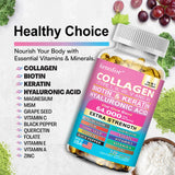 Complex Collagen Capsules, Brighten Skin Tone, Helps Joint, Cartilage & Cardiovascular, Hair, Nails, Digestive Health Supplement