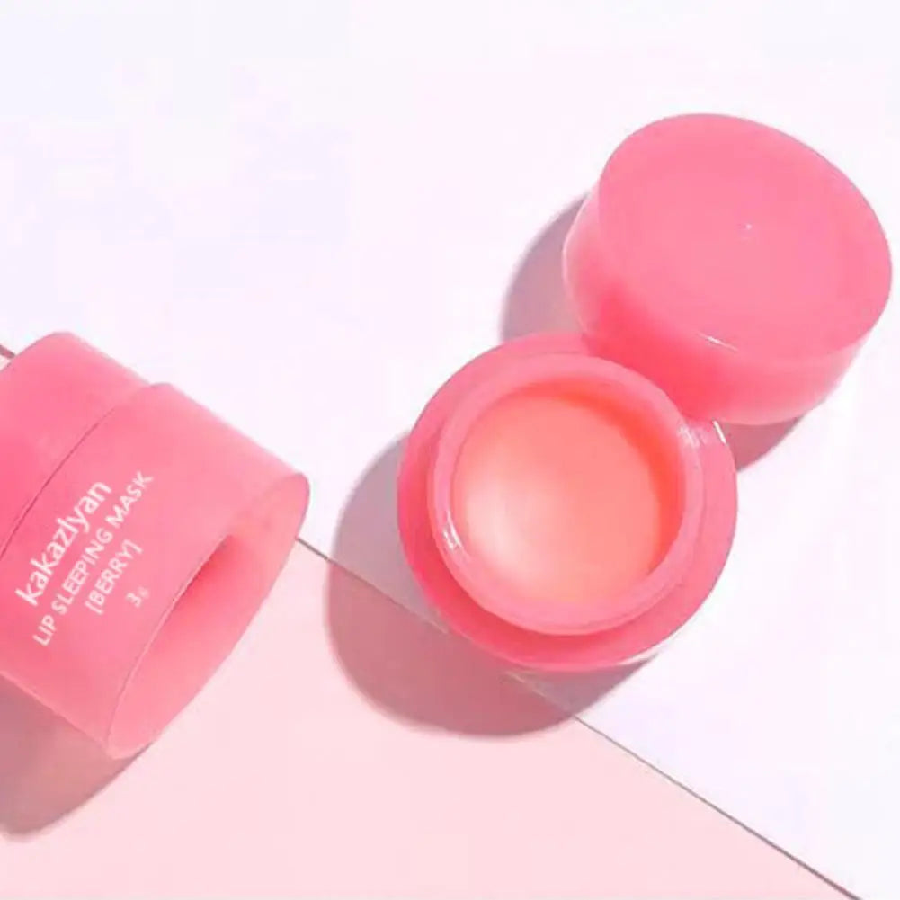 Baume à lèvres en gelée, parfum fruité, hydratant, brillant à lèvres, base de maquillage, estompe les rides des lèvres, anti-gerçures, soin des lèvres, rouge à lèvres