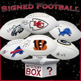 Caja misteriosa de fútbol autografiada/firmada con PSA JSA o Beckett COA 