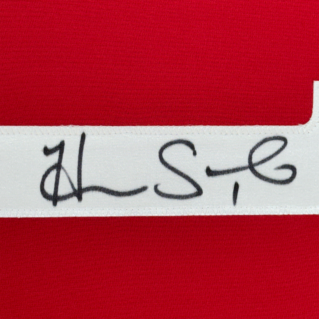 Camiseta enmarcada y autografiada de Hope Solo, 35 x 39, roja, de la selección de fútbol de EE. UU., Copa del Mundo, JSA COA