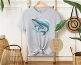 Linda camiseta de bebé con diseño de ballena