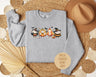 Chickens in Halloween Costumes Sweatshirt-4
