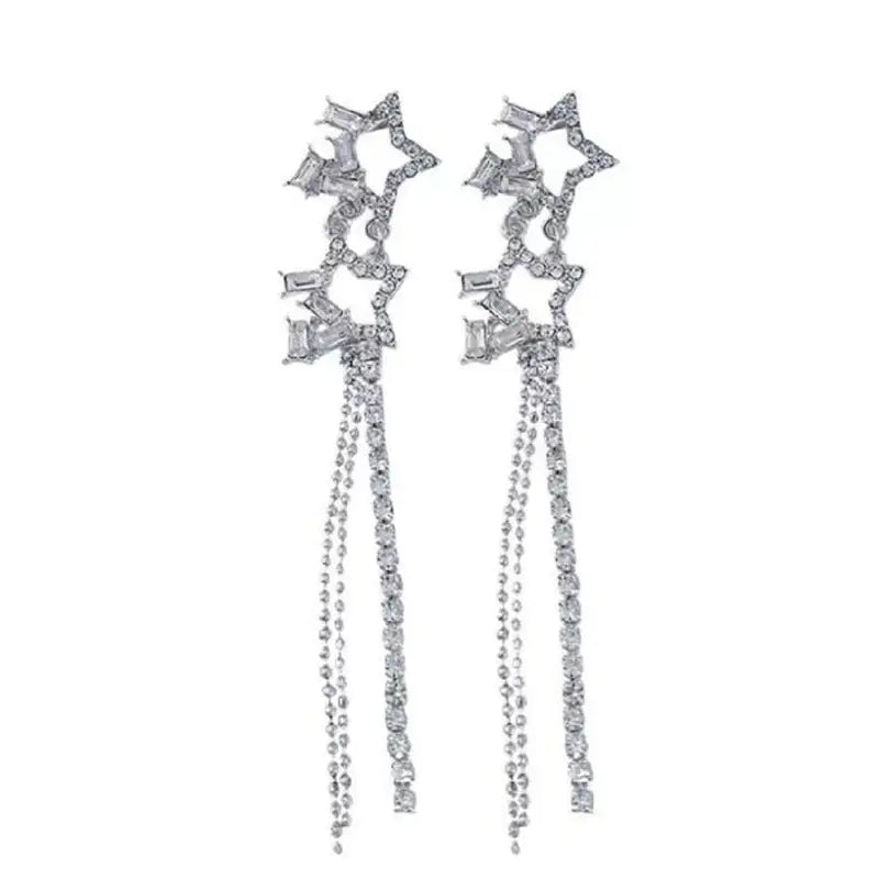 XINGX Water Drop Tassel Earrings Earrings Simple - Lootquake