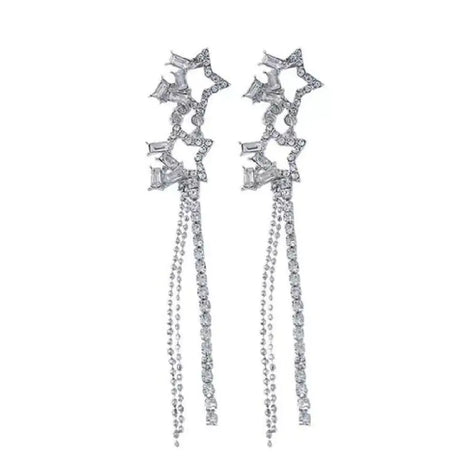 XINGX Water Drop Tassel Earrings Earrings Simple - Lootquake