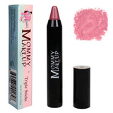Lápiz labial Triple Sticks, rubor en crema y tratamiento en Pink Daisy
