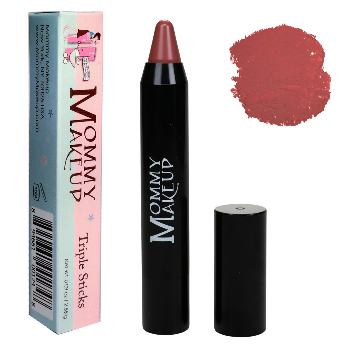 Lápiz labial Triple Sticks, rubor en crema y tratamiento en Tess