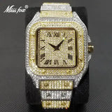 Waterproof Full Diamond Men's Watches - Lootquake