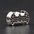Batman Zirconia Bead Spacer for Necklaces and Bracelets - Lootquake