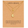 RZKING Shell Starfish Necklace Beach Necklaces for Women - Lootquake